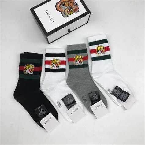 gucci lion socks fake|gucci socks real.